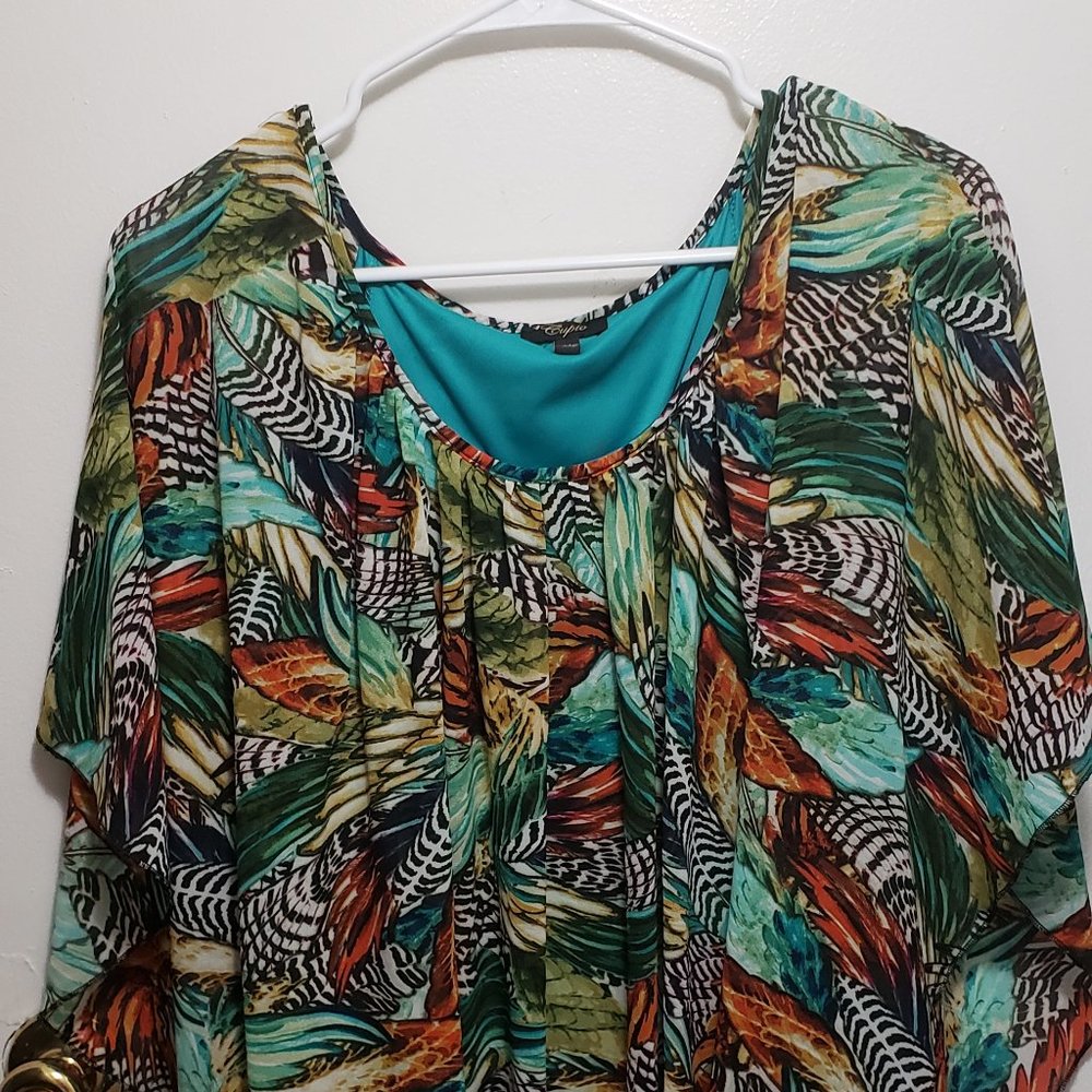 Capio Jungle Print Top